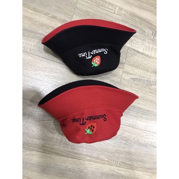 Nón bucket 2 mặt-NBK04- Summer time