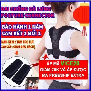 Đai chống gù lưng POSTURE CORRECTOR Nam Nữ có size cho bé, đai chống gù lưng cao cấp bảo hành chính hãng 1 đổi 1