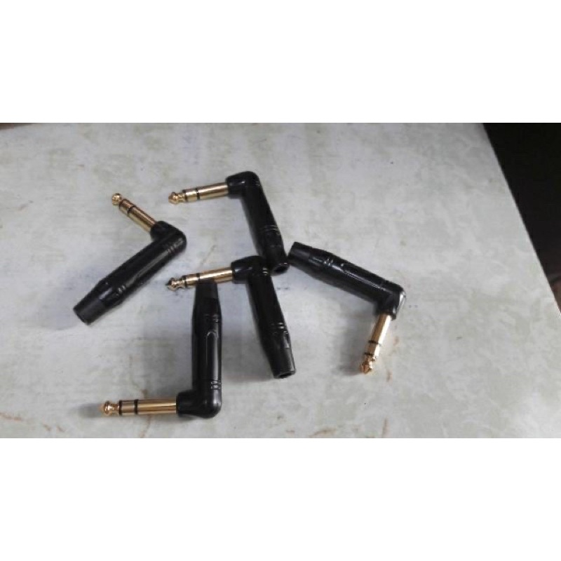 dây tín hiệu chuyển jack 3,5 ra jack 6,5 ly (6 ly) stereo dây mạ bạc cao cấp