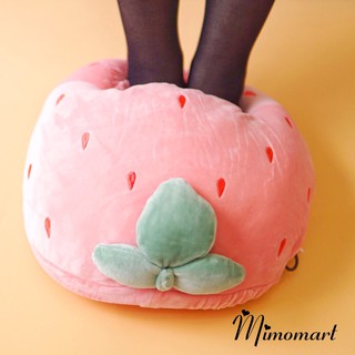 Túi Ủ Chân Cắm Điện - Làm Ấm Chân - Ủng Sưởi Chân Hình Dâu Tây Cute