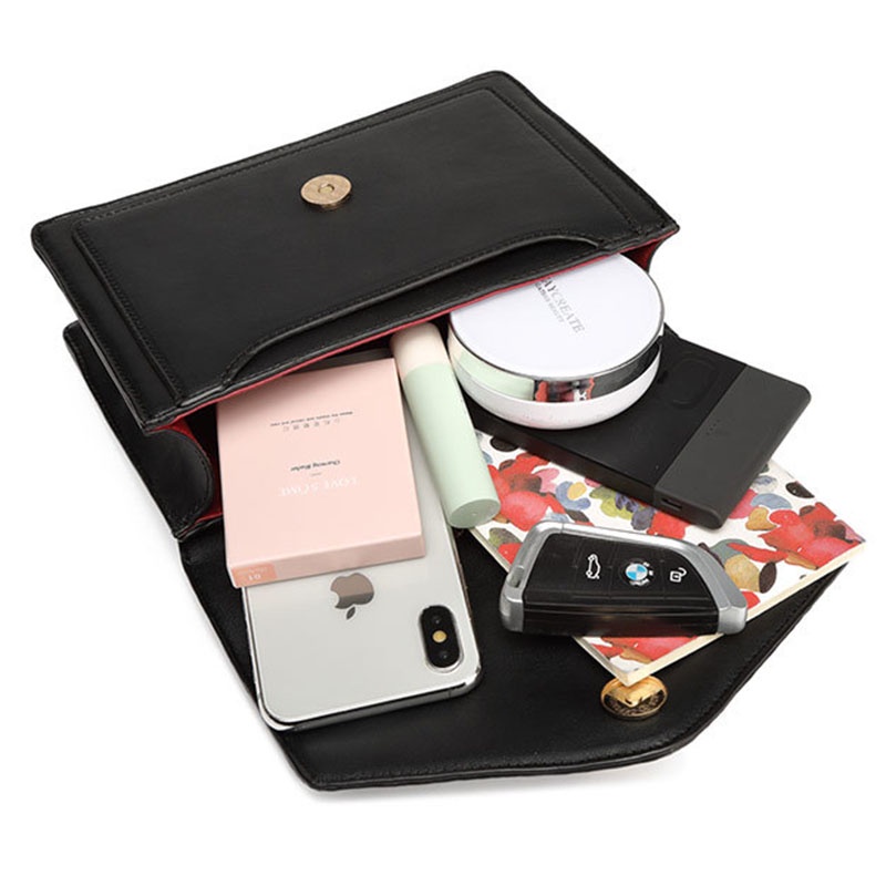 Túi đeo vai IELGY thiết kế lấp lánh phối dây xích thời trang cho nữ