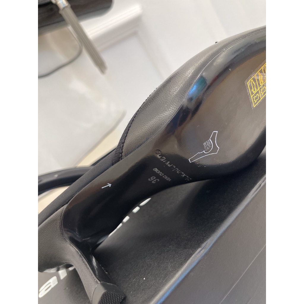 Giày cao gót nữ da thật thời trang cao cấp Alexander Wang phong cách quyến rũ, thời thượng