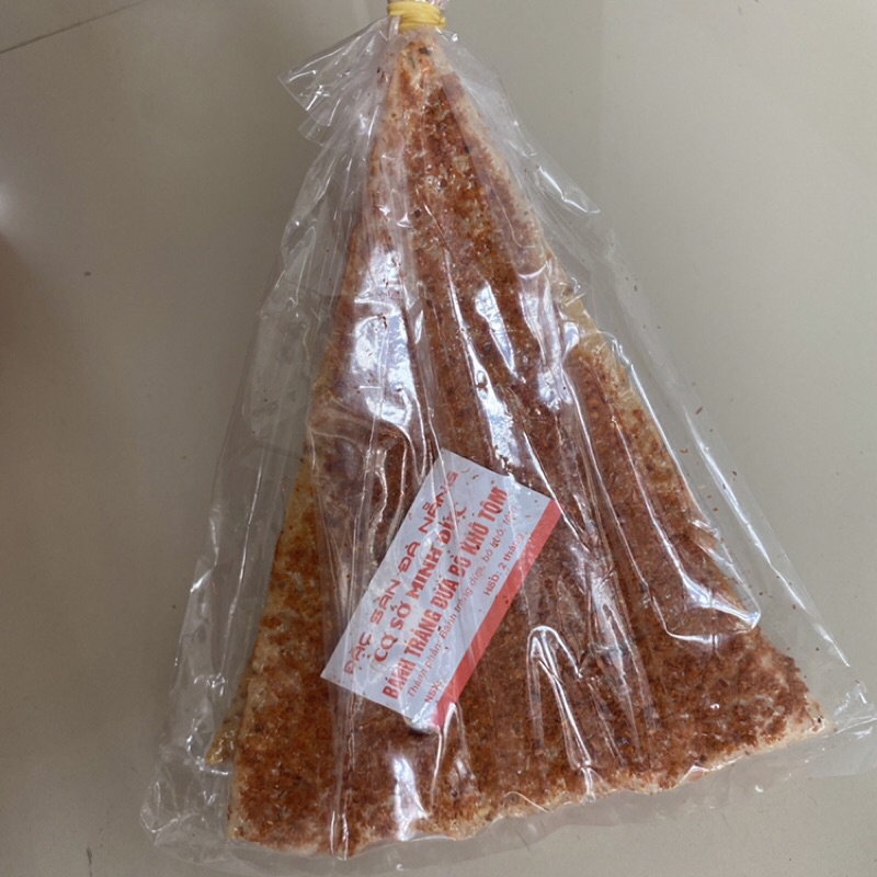 Bánh tráng dừa nướng bò khô