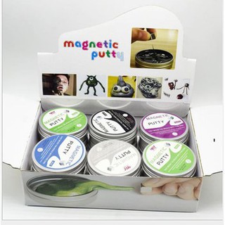 Slime nam châm 6 màu, loại nam châm vuông 7cm *2,5 cm,  35k/ 1c  shopgiarebatngo