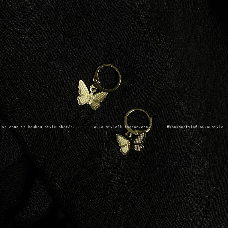 Bông tai hình bướm xinh xắn cho nữ