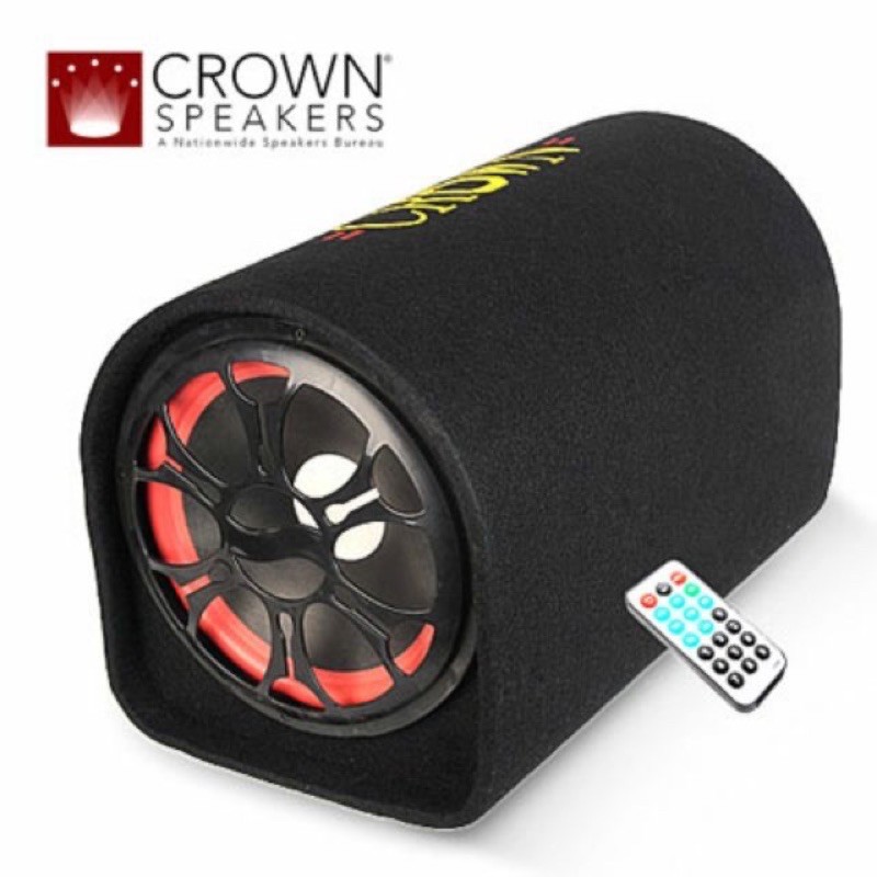 loa crown 6 tích hợp bluetooth.