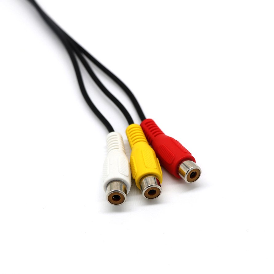 Dây USB 1,5M Nam A đến 3 RCA Bộ điều hợp TV AV Dây cáp Cáp âm thanh Video Cáp