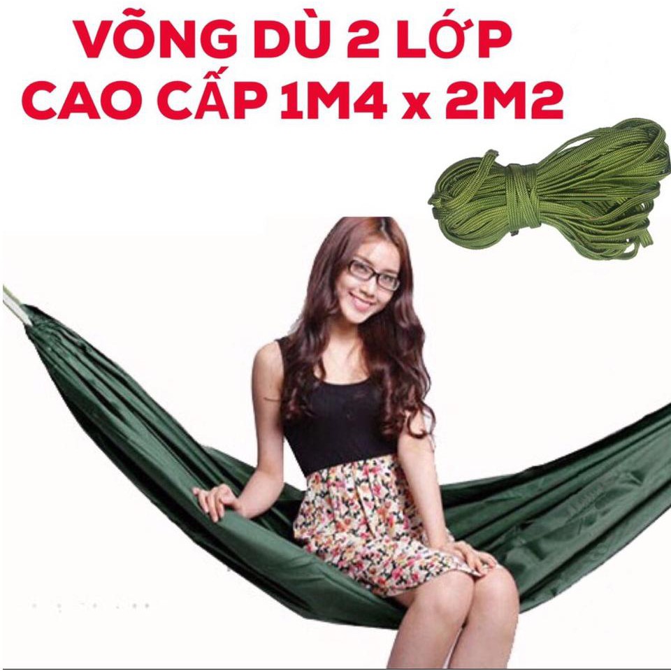 VÕNG DÙ CÁ SẤU 2 LỚP CỠ LỚN