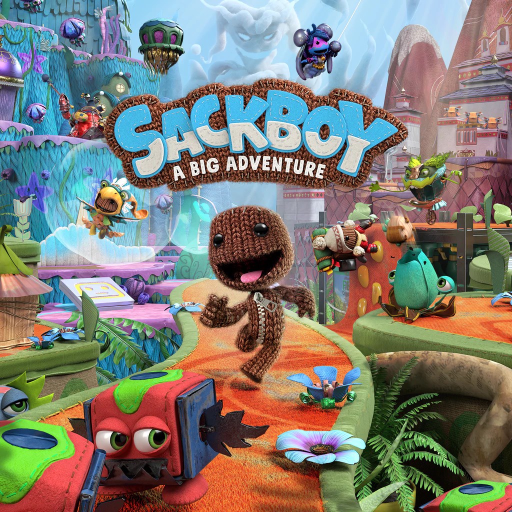 Đĩa Game PS5/Ps4 Sackboy: A Big Adventure Hệ Us