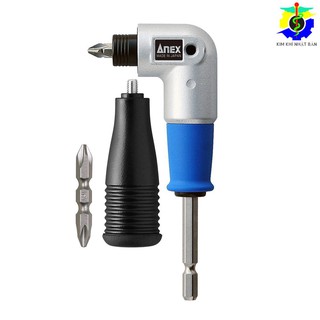 Made in japan - đầu chuyển góc 90 độ nhật bản dùng cho máy bắn vít anex akl-560