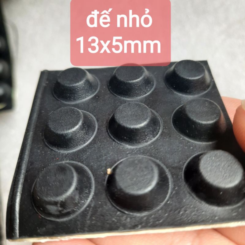 4 Chân đế cao su dùng cho các thiết  bị âm thanh  số lượng 1