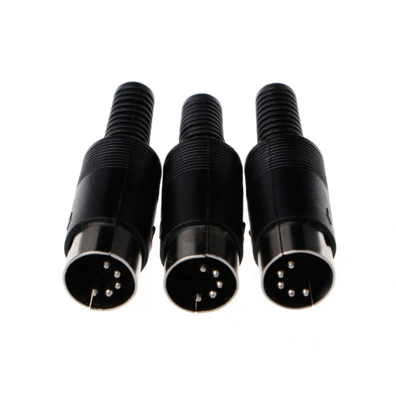 Set 3 Đầu Nối Dây Cáp 5 Pin Với Tay Cầm Nhựa Tiện Dụng