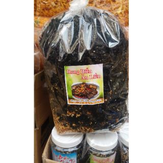 Gói to 500g rong biển cháy tỏi siêu to, đảm bảo ngon