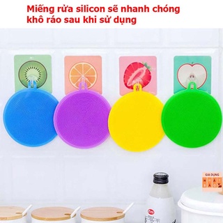  Miếng Rửa Chén Bát Silicon Siêu Bền [RỬA BÁT SILICON]