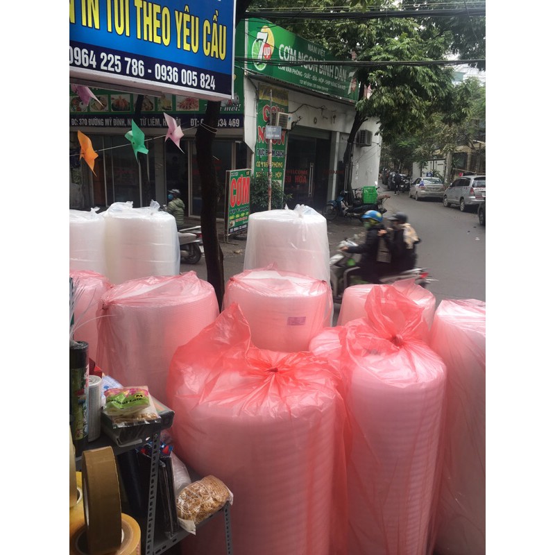 [Dài 100m x rộng 30cm] Cuộn bóng khí-Xốp nổ-Xốp hơi bọc hàng, gói hàng