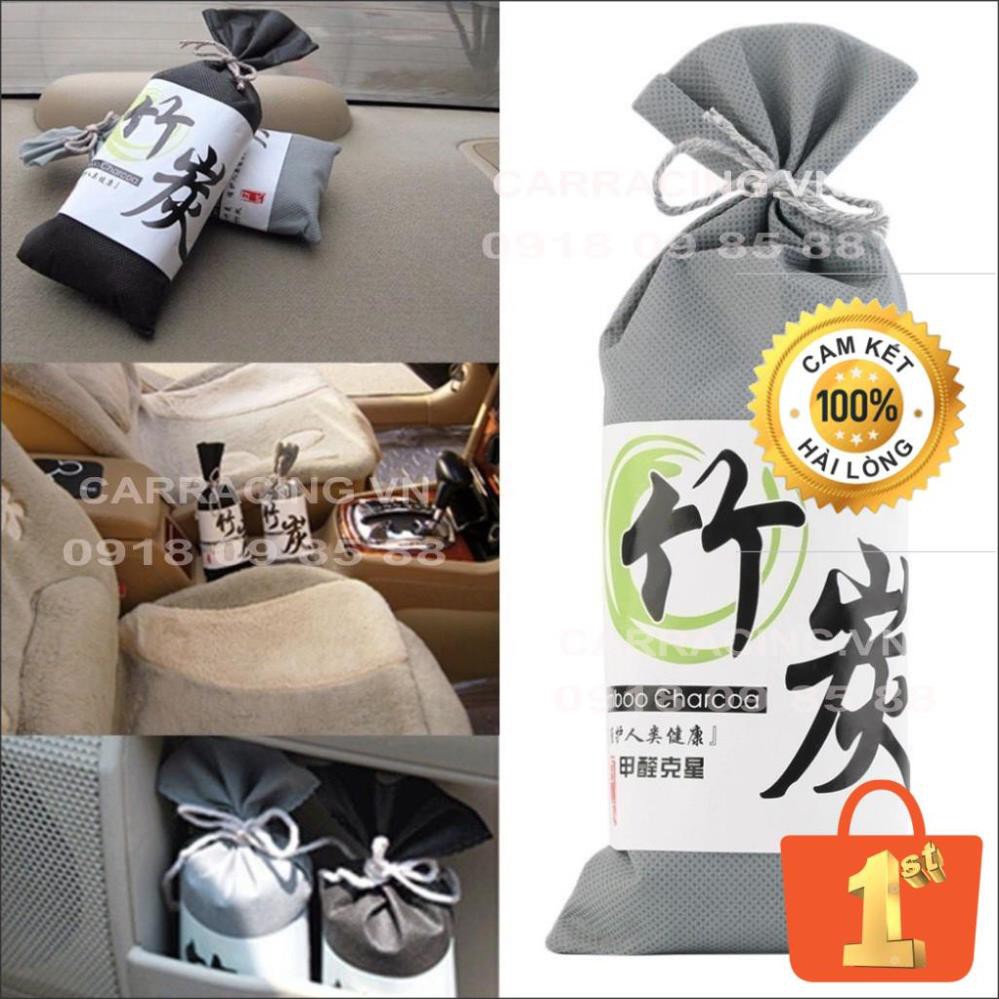 Than tre hoạt tính Nhật Bản lọc khí loại to 135g - Túi Khử Mùi Than Tre Hoạt Tính, khử mùi ô tô, phòng ở, nhà kho, bếp | BigBuy360 - bigbuy360.vn