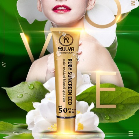Kem Che Khuyết Điểm RULYA RUBY SUNCREEN ECO Cao Cấp An Toàn Cho Da | BigBuy360 - bigbuy360.vn