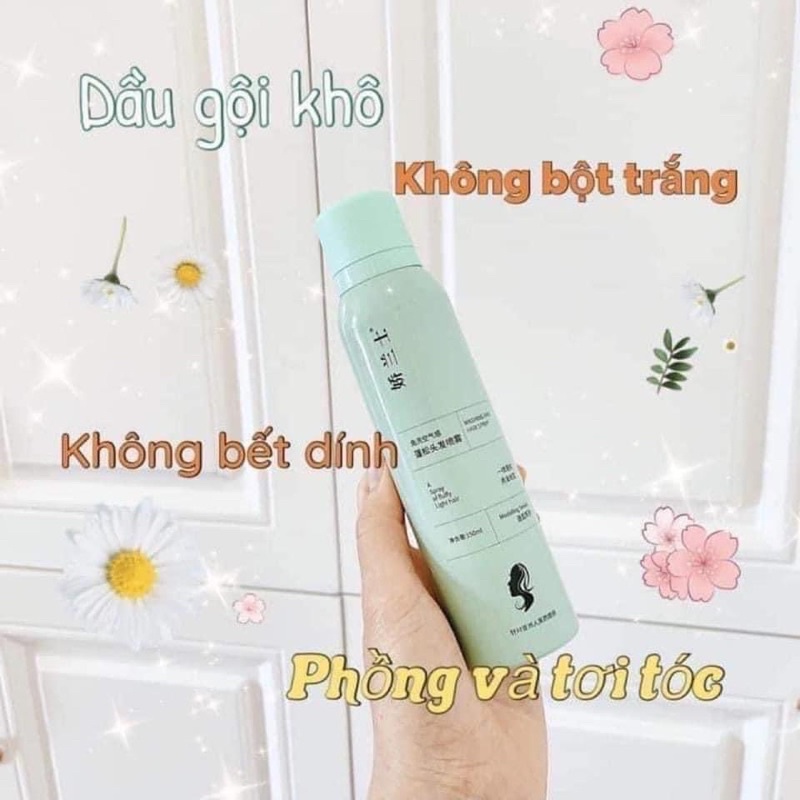 Dầu Gội Khô Issy Dạng Xịt Nội Địa Trung