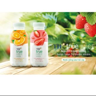 Sữa Trái Cây TH True Juice Milk Dâu/Cam 300ml