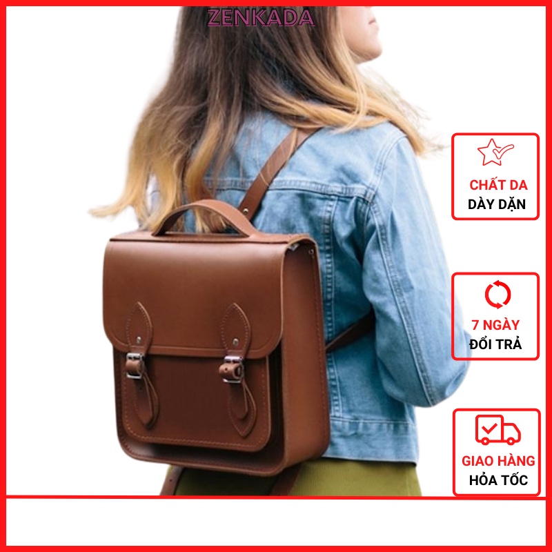 Balo nữ thời trang Zenka form cứng cáp phong cách hiện đại và rất cá tính