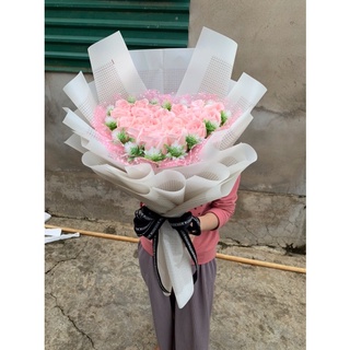 Hoa sáp hình trái tim ( Hình thật)