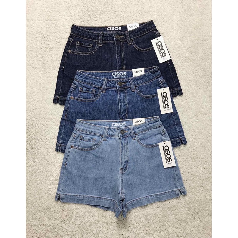 Quần short jean nữ đẹp lưng cao cạp cao xẻ lai co giãn sỉêu êm phong cách thời trang trẻ trung MIXX STORE