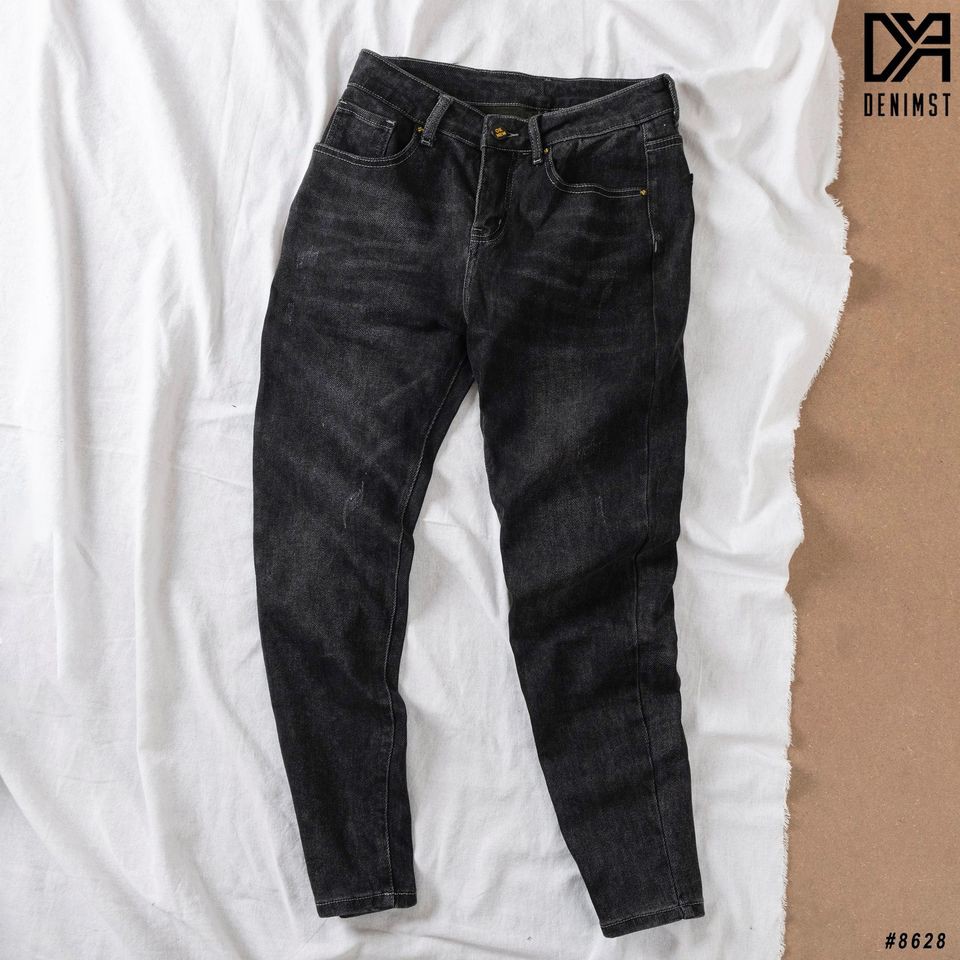 Quần jean xám xước DENIMST 8628