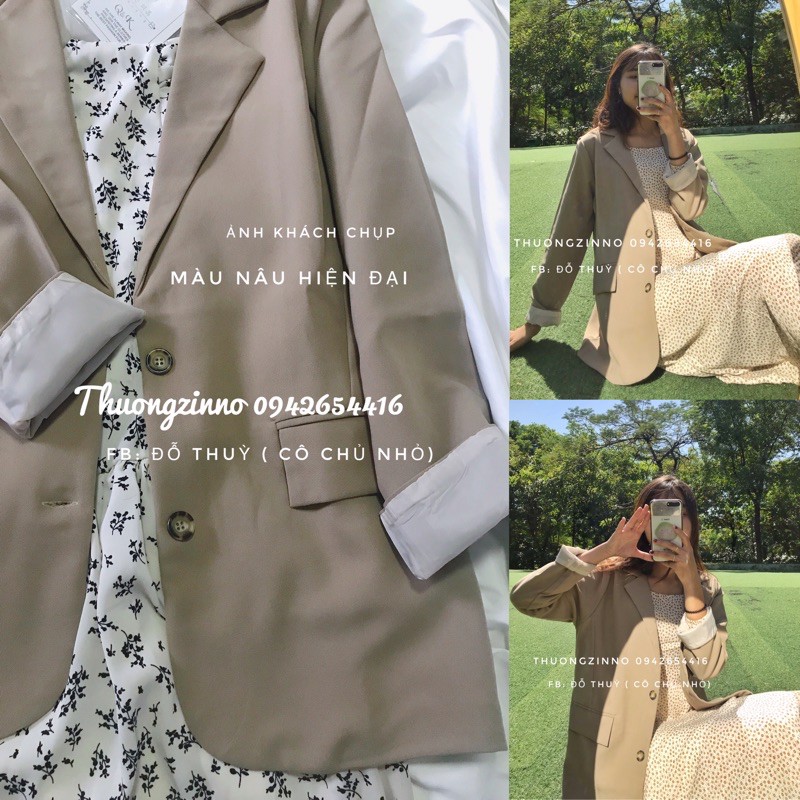 [Mã 88FASHIONSALE1 giảm 10K đơn 99K] [Ảnh thật/Video Áo Blazer 2 lớp 4 cúc mẫu mới Áo vest nữ khoác ngoài | WebRaoVat - webraovat.net.vn