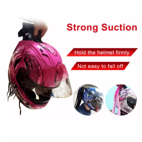 Mũ Bảo Hiểm Dốc Chuyển Màu 60Cm, Bím Tóc Đuôi Ngựa Đội Mũ Bảo Hiểm Tóc Bím Tóc Xe Máy