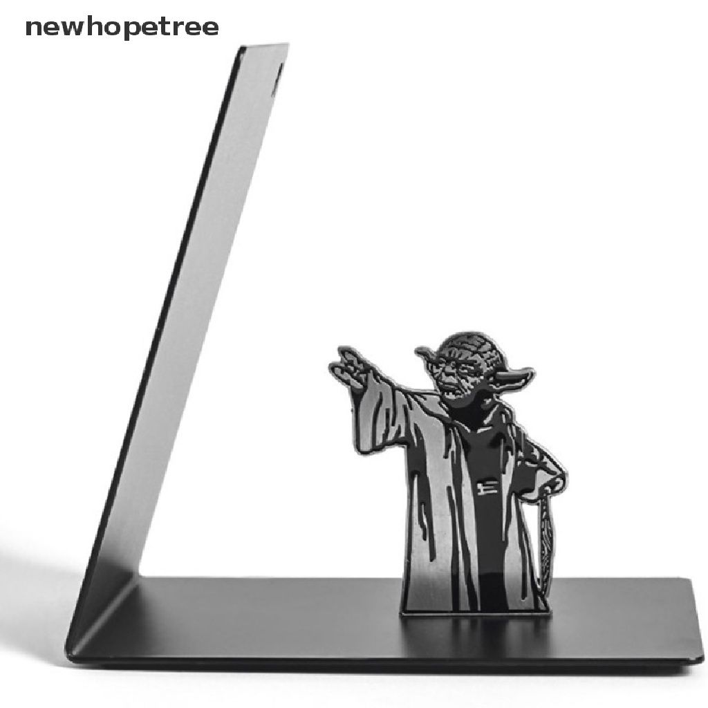 1 Giá Đỡ Sách Bằng Kim Loại Hình Nhân Vật Yoda Trong Phim Star Wars