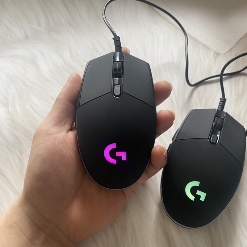 SIEU KHUYẾN MẠI Chuột Có Dây Logitech G102 ĐEN Lightsync Gaming Mouse Chuyên Game