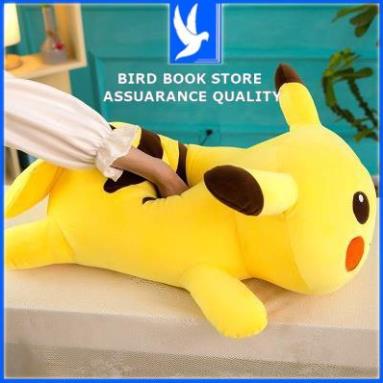 Gối ôm trẻ em gấu bông picachu đáng yêu tinh nghich được may bởi vải co dãn 4 chiều Hàn Quốc Bird book