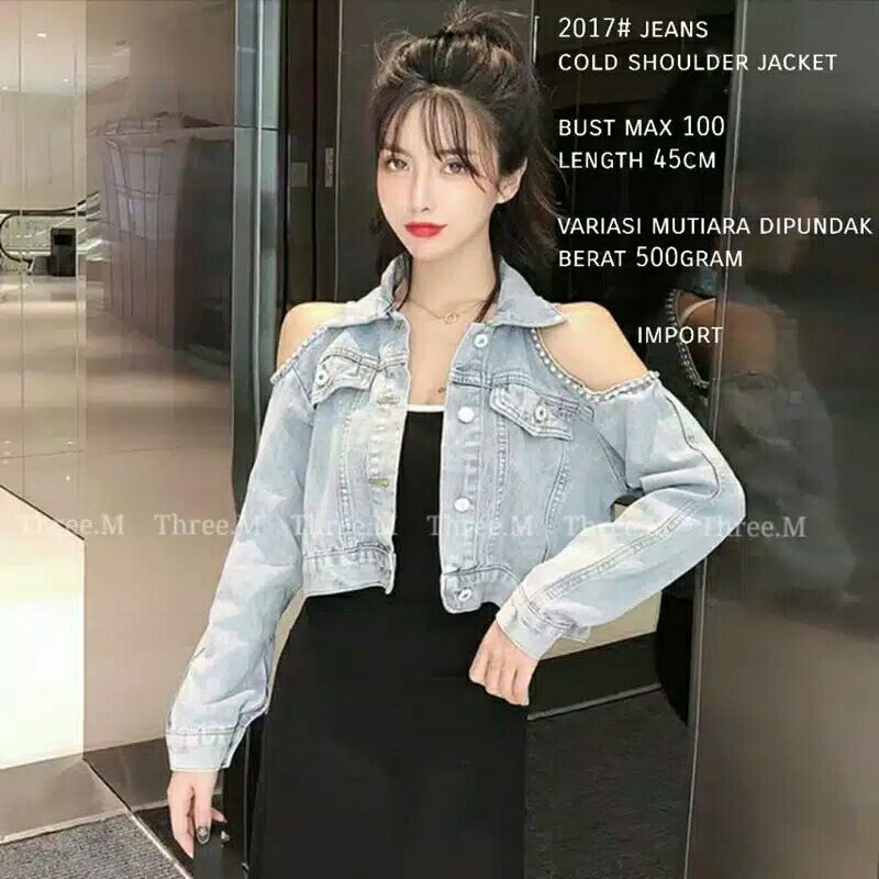 Áo Khoác Denim Thời Trang Cho Nữ Jaket2017