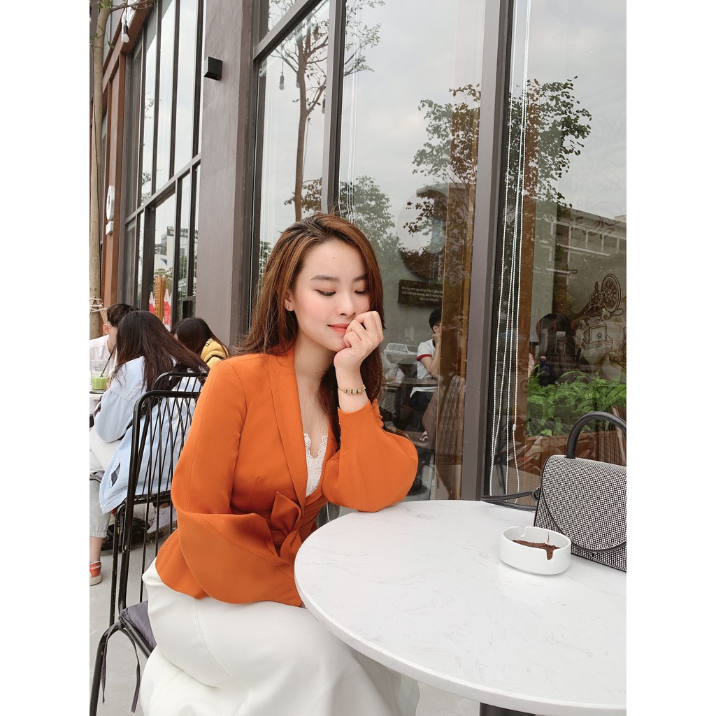 [Mã FAMALLT5 giảm 15% đơn 150k] Áo khoác Dilys Jacket và chân váy Camel skirt - RIMMY | BigBuy360 - bigbuy360.vn