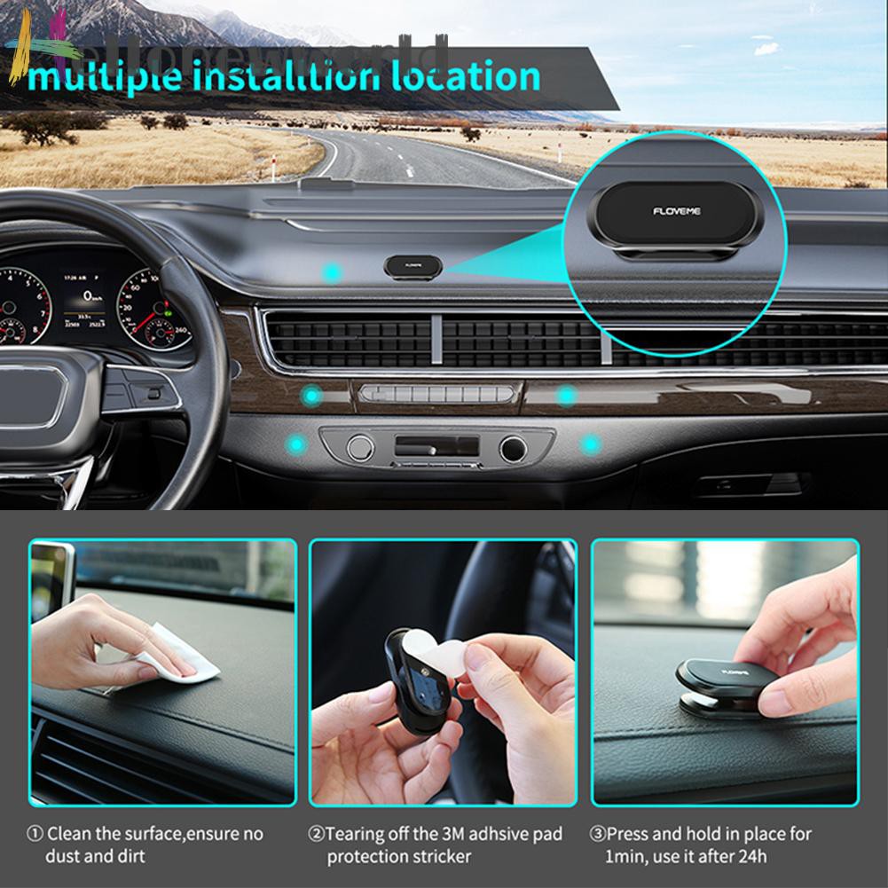 Giá Đỡ Điện Thoại Gắn Xe Hơi Có Thể Xoay 360 Độ Đầy Tiện Lợi S16