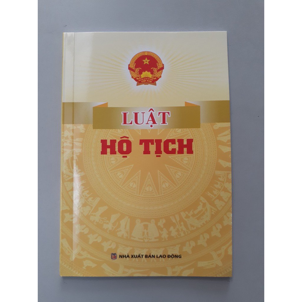 Sách Luật - Luật Hộ Tịch | WebRaoVat - webraovat.net.vn