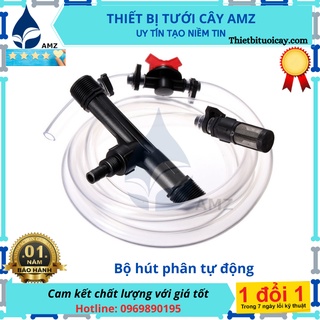 Bộ hút phân tự động venturi 21 kèm dây hút có van điều chỉnh