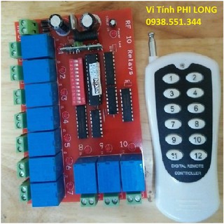 [ Free Ship ] Mạch điều khiển từ xa - 12 thiết bị