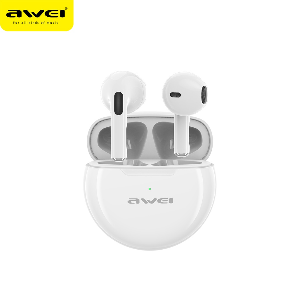 Tai nghe nhét tai Awei T17 kết nối Bluetooth 5.01 âm thanh HIFI sống động cho iPhone 13/12