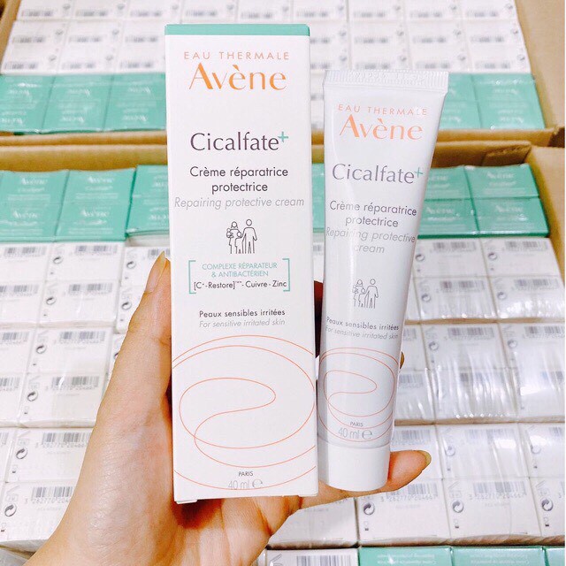 Kem Dưỡng Avène Hỗ Trợ Làm Lành Da, Ngừa Nhiễm Khuẩn 40ml Cicalfate Repair Cream