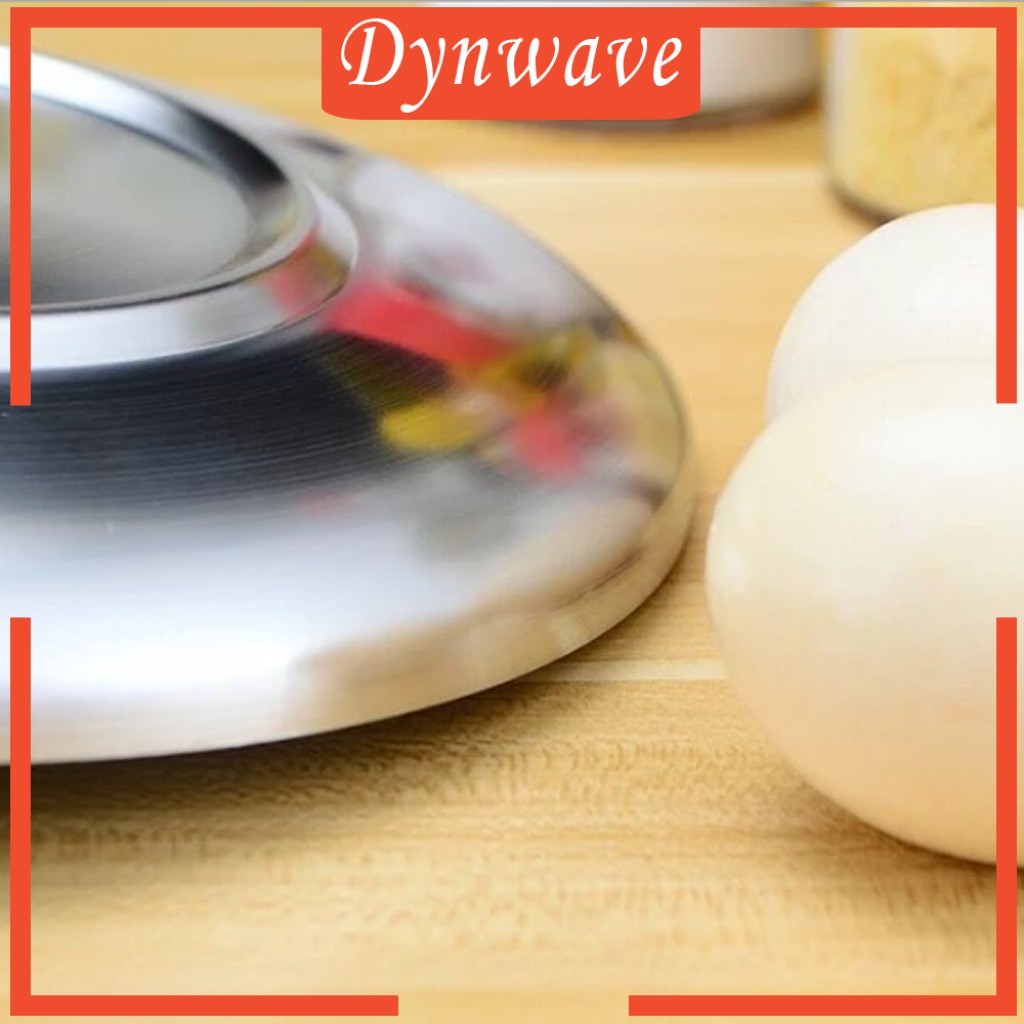 Đĩa Tròn Phẳng Bằng Thép Không Gỉ Chuyên Dụng Cho Nướng BBQ