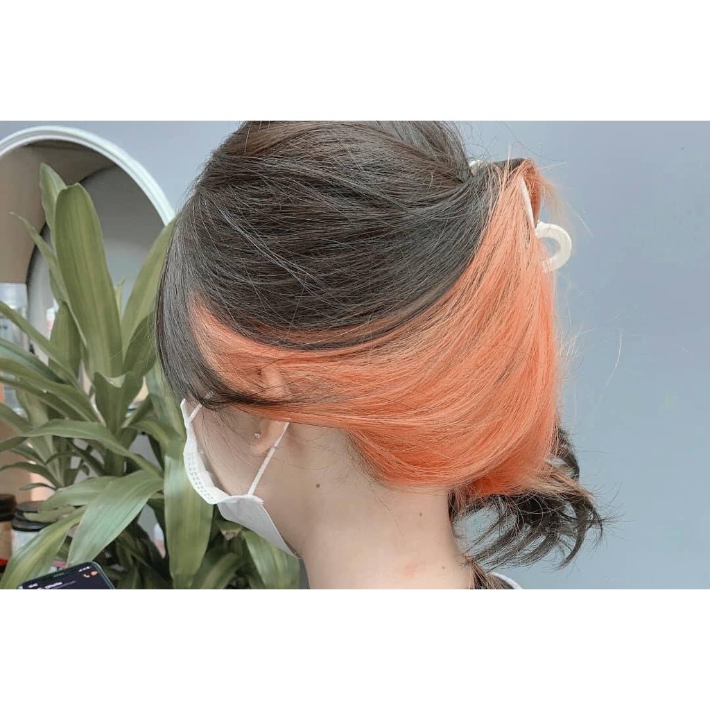 Thuốc Nhuộm tóc màu Cam Đào | Ảnh Thật