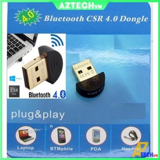 [Siêu Rẻ] USB phát Bluetooth CSR 4.0 Dongle Cho PC Laptop