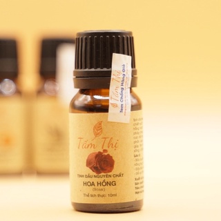 Tinh Dầu Hoa Hồng Tấm Thị Tinh Dầu Thiên Nhiên Nguyên Chất 100% Lọ 10ml Tinh Dầu Hoa Hồng Thơm Phòng Giúp Đuổi Muỗi
