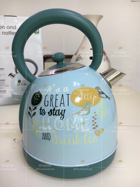 HÀNG SẴN ẤM SIÊU TỐC VINTAGE INOX 304 CHUẨN HÃNG SANG XỊN