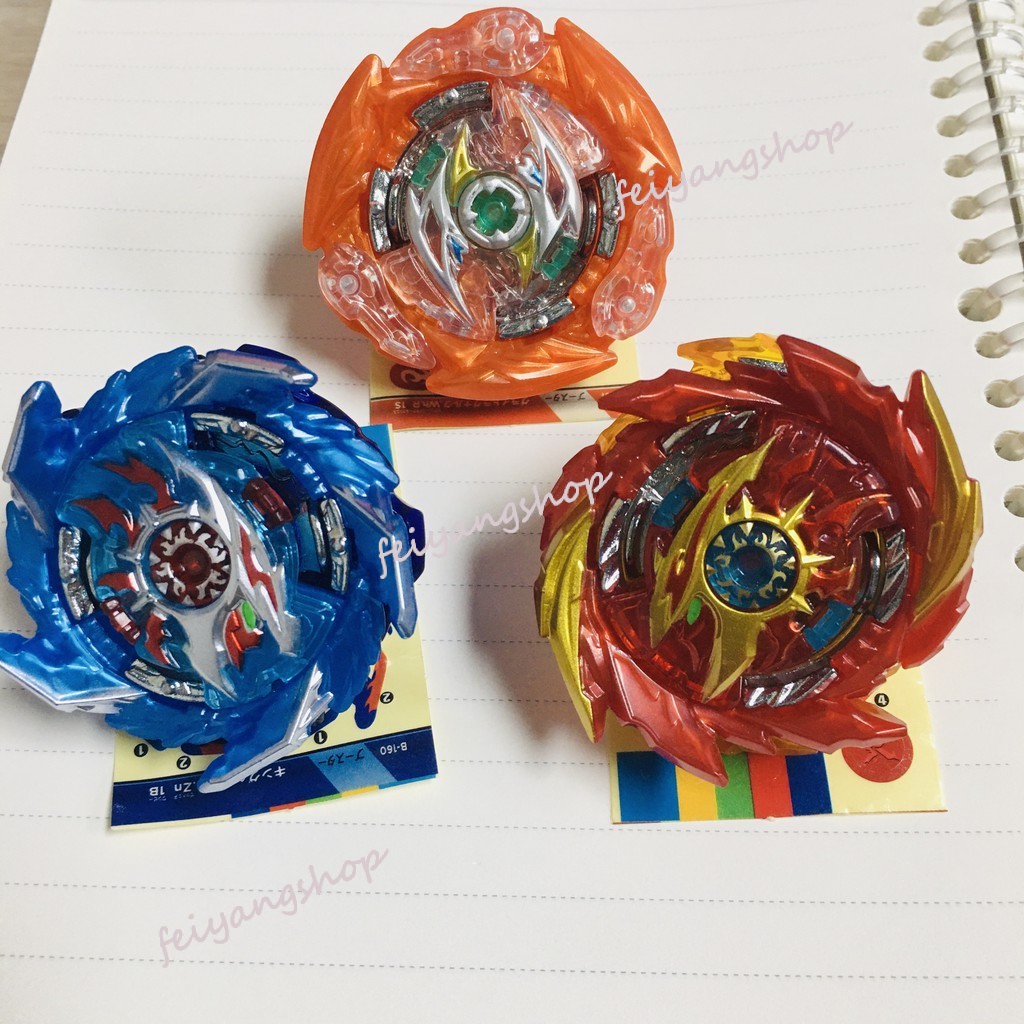 Đồ Chơi Con Quay Beyblade Gt B-159 / 160 / 161 Super Hyperion B-160 King Helios B-161 Glide