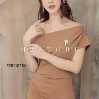 Đầm Body lệch vai(hàng bao đẹp)