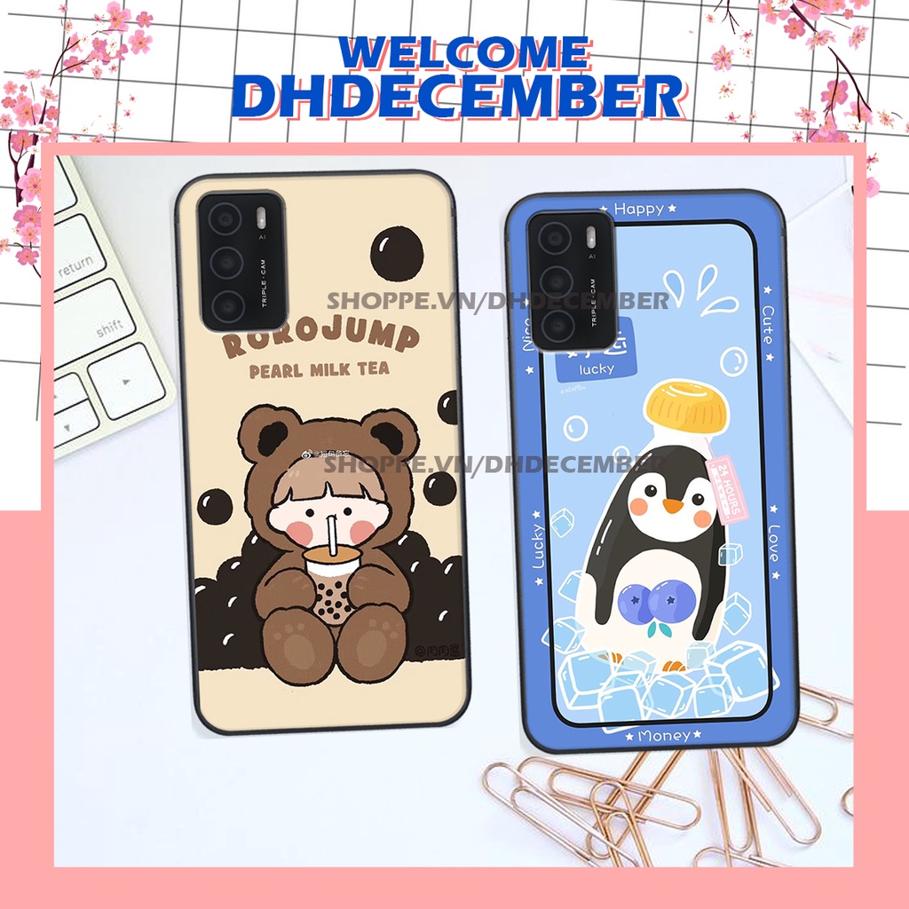 Ốp lưng Oppo A16 in hình dễ thương- cute dog- n@sa SIÊU HÀI HƯỚC