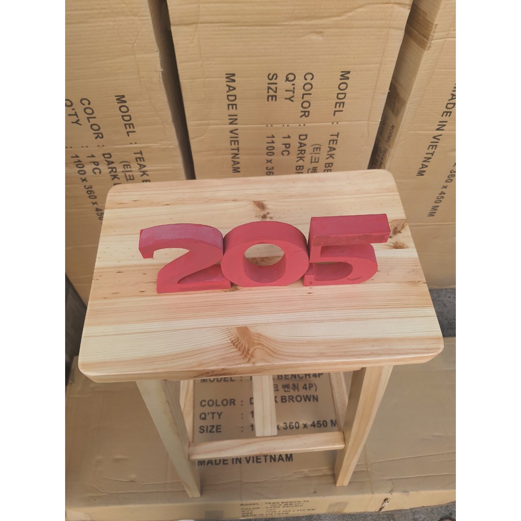 GHẾ GỖ cao 80cm  - NỘI THẤT TC205