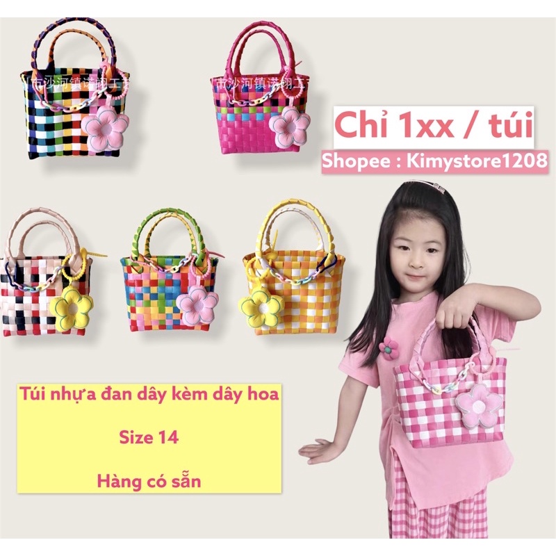 Túi Xách Tay Hình Vuông Nhỏ Bằng Nhựa Đơn Giản Thời Trang Mùa Hè Hàng Mới Dành Cho Bạn Nữ / Trẻ Em